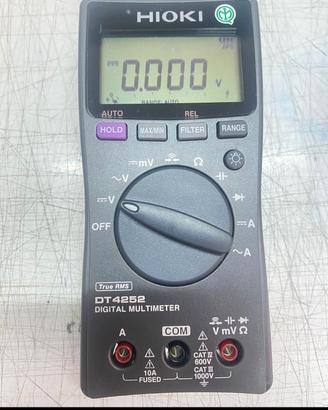 Hioki Dt4252 Multimetro Tester digitale COME NUOVO