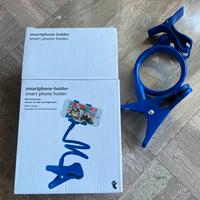 Smart phone holder porta cellulare con pinza