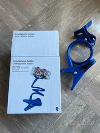 Smart phone holder porta cellulare con pinza