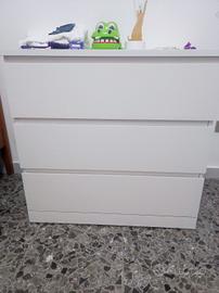 cassettiera Ikea bianca
