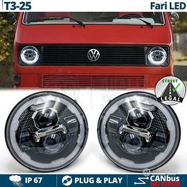 FARI LED Per TRANSPORTER T3 T25 Angel OMOLOGATI