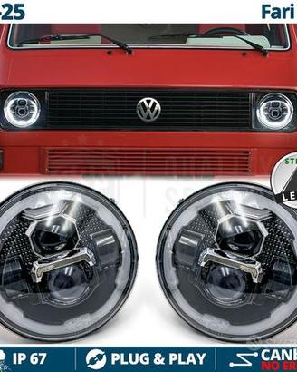 FARI LED Per TRANSPORTER T3 T25 Angel OMOLOGATI