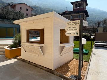 Chiosco in legno
