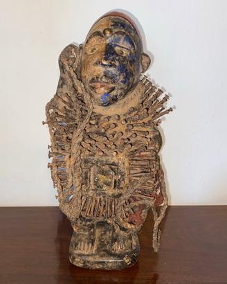 Feticcio tribale Nkisi Nkondi Bakongo