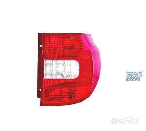 FANALE DX SKODA YETI 09-13 BIANCO ROSSO