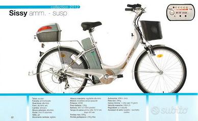 Coppia di Biciclette Elettriche Migi Modello Sissy