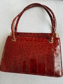 Borsetta vintage in vera pelle