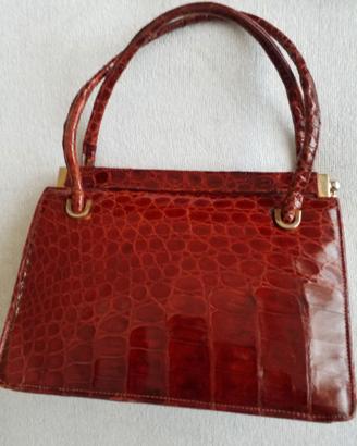 Borsetta vintage in vera pelle