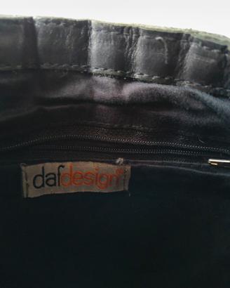 borsa a mano nera pelle