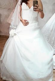 Abito da sposa bianco 