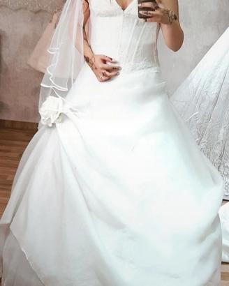 Abito da sposa bianco 