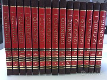 Enciclopedia per ragazzi 'I quindici' vintage'