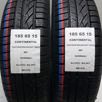 2 GOMME 185 65 15 CONTINENTAL BR1379
