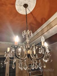 Lampadario a gocce primi '900