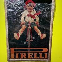 Targa pubblicitaria PIRELLI originale d’epoca