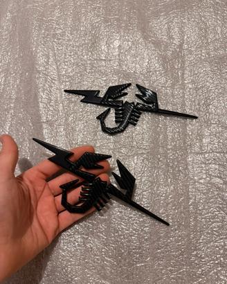 Fregi stemmi abarth 500 595 500E