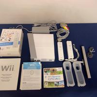 Nintendo Wii Bianca Completa Funzionante 2 Gamepad