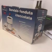 Servizio fonduta cioccolata