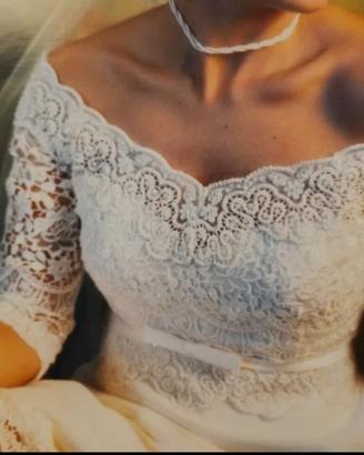 Abito da sposa 👰 46/48 linea scivolata