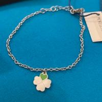 Bracciale in acciaio con quadrifoglio 🍀 Morellato