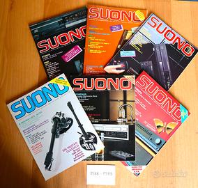 Rivista Suono Stereo HI-FI  annate 1988 e 1989