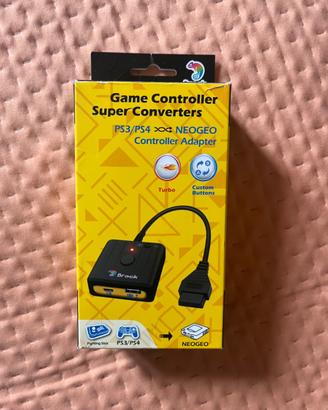 Brook Super Converter PS3/PS4 → NeoGeo-Come nuovo