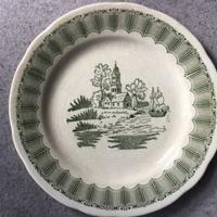 Piatto decorativo in ceramica