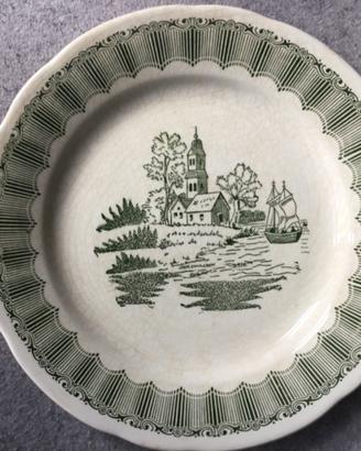 Piatto decorativo in ceramica