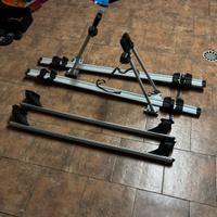 Porta tutto da tetto con porta bicicletta