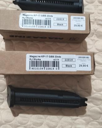 caricatore Glock a gas per pistola   colpi 6mm