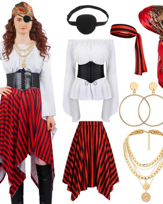 costume pirata donna