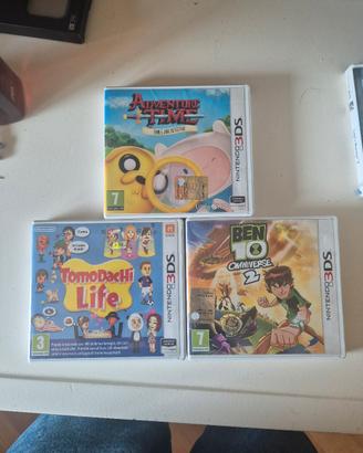 3 giochi Nintendo 3DS
