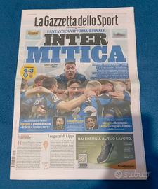 Inter finale Champions 2025, Gazzetta dello Sport