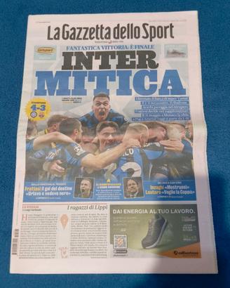 Inter finale Champions 2025, Gazzetta dello Sport