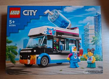 LEGO 60384 - FURGONE DELLE GRANITE DEL PINGUINO 