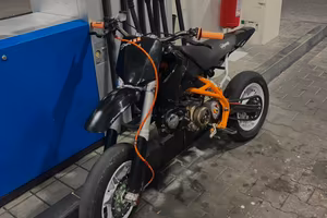 Pit bike prototipo motard