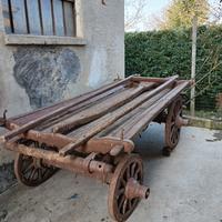 Carro in legno 