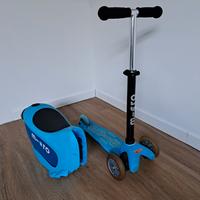 Monopattino Mini2go Deluxe plus blu