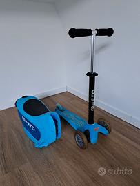 Monopattino Mini2go Deluxe plus blu