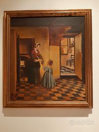 quadro mamma e bimba 