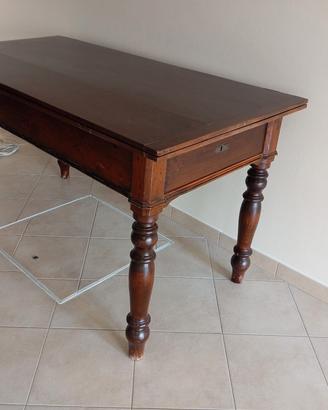 Tavolo Rustico originale ItalianoXIXsec vero legno