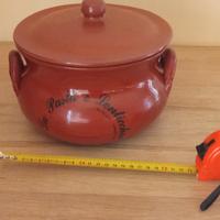 terracotta pentola coperchio