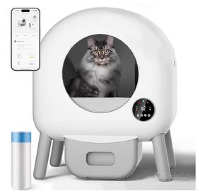Lettiera autopulente per gatti