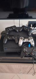 Sony PlayStation 4 PS4 Slim 1TB Fw 5.05 - 4 Joypad