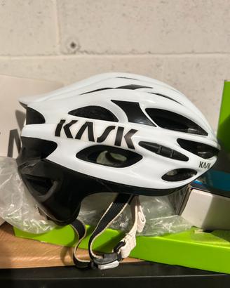 Kask mojito bianco nero bici da corsa