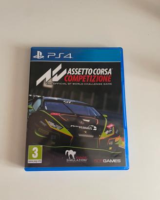 Gioco ps4 assetto corsa competizione