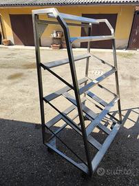 Espositore acciaio inox frutta e verdura