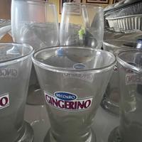 Bicchieri da gingerino marchiati