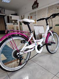 bicicletta femmina 20 con cambio marce