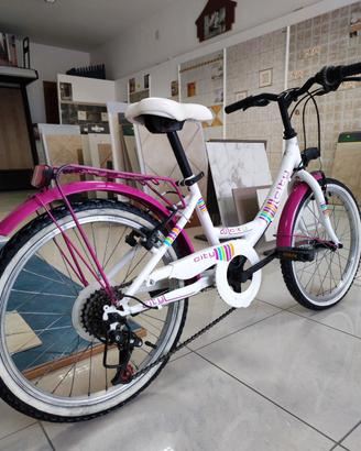 bicicletta femmina 20 con cambio marce